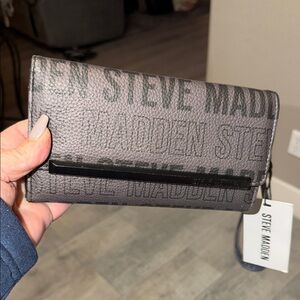 Steve Madden Gray Wallet